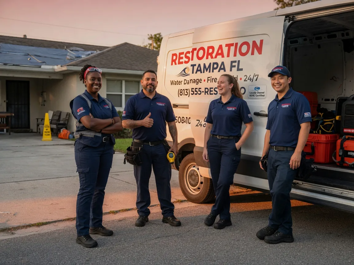 Water Damage Restoration company in Brookings, SD